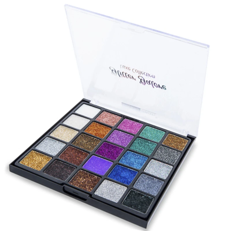 Beauty Treats® Glitter Galore 25-Shade Glitter Eyeshadow Palette