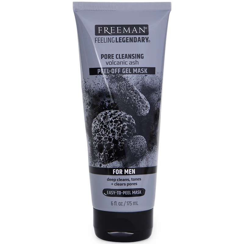 freeman feeling legendary volcanic ash peel-off gel mask for men