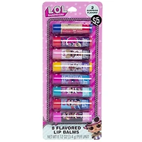 l.o.l. surprise! flavored lip balms 8-pack