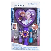 Disney Frozen 2 flavored lip balm set with light-up mirror
