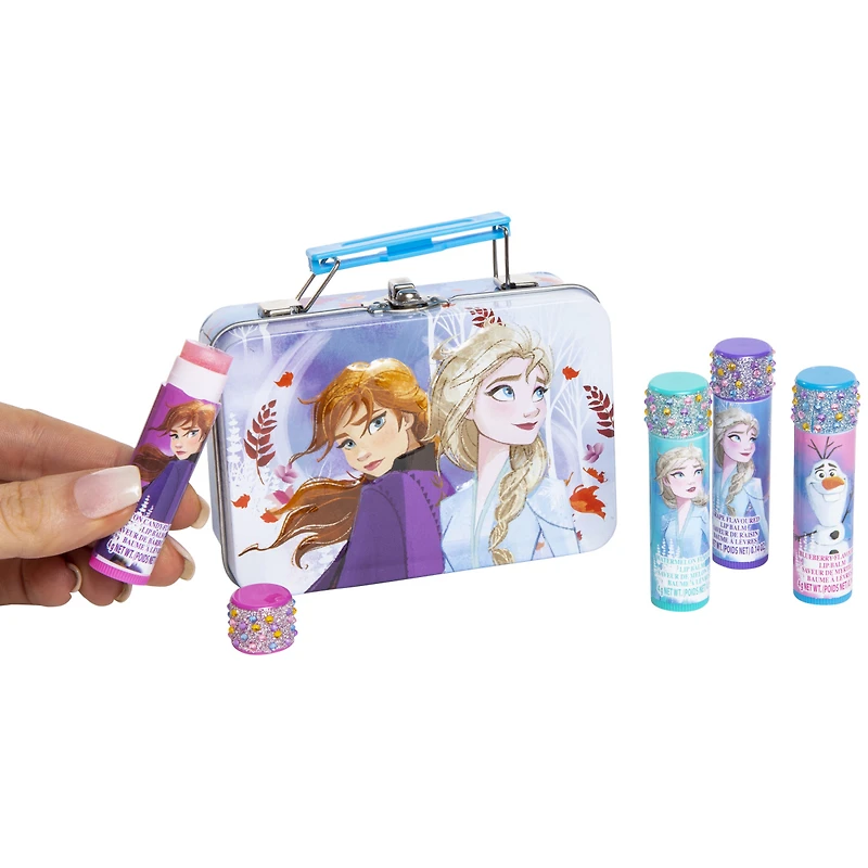 Disney Frozen 2 Flavored Lip Balm & Tin 5-Piece Set