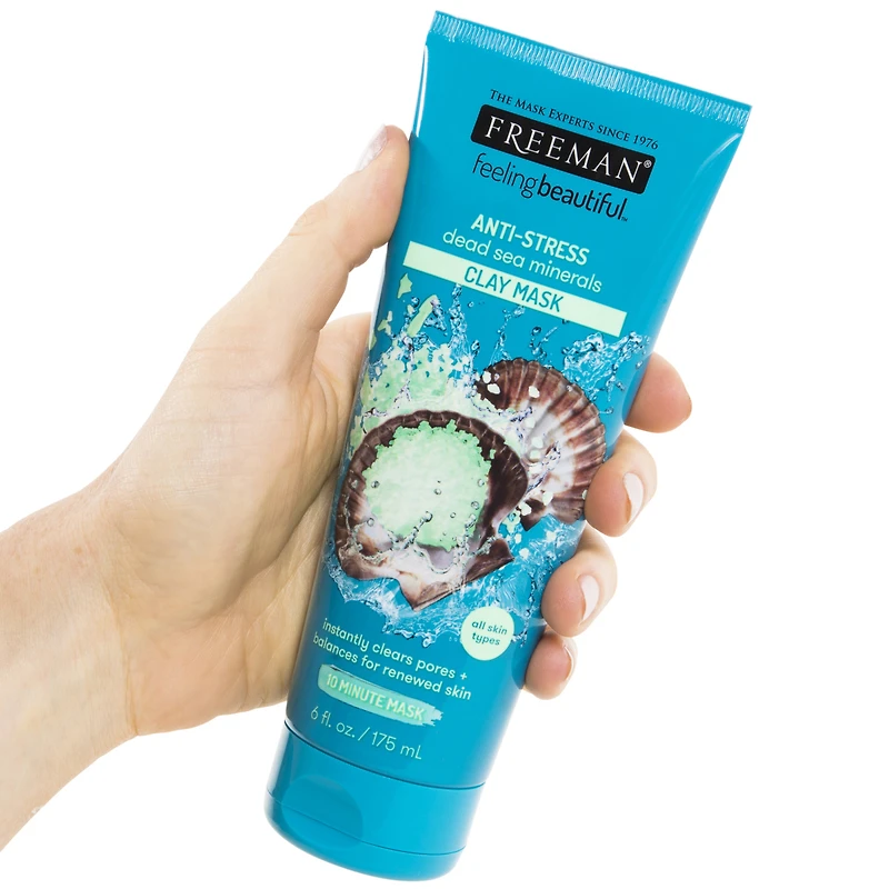 freeman feeling beautiful anti-stress dead sea minerals clay mask