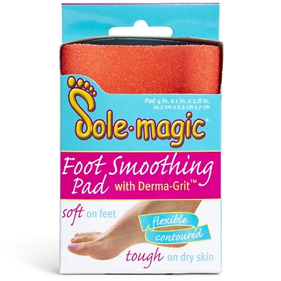 sole magic foot smoothing pad with derma-grit