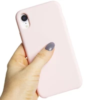 Iphone Xr® Silicone Phone Case - Blush Pink