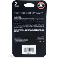 webcam blocker 3-pack