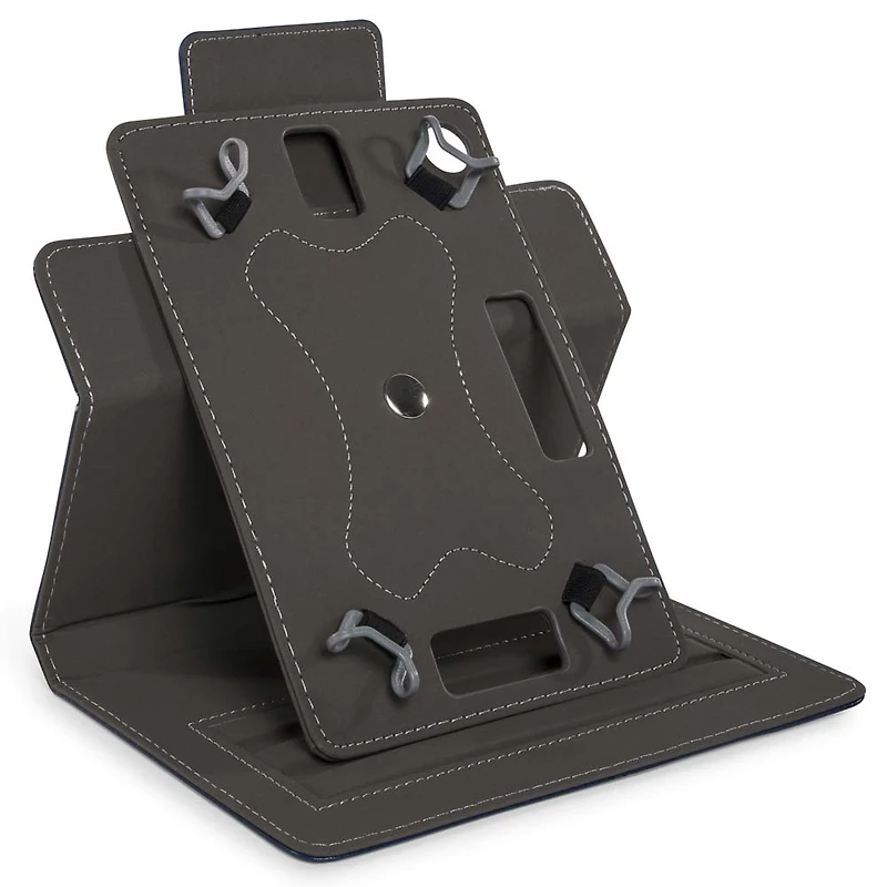 7in To 8in Tablet Folio Case - Blue