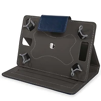 7in To 8in Tablet Folio Case - Blue