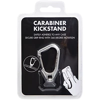 carabiner phone kickstand