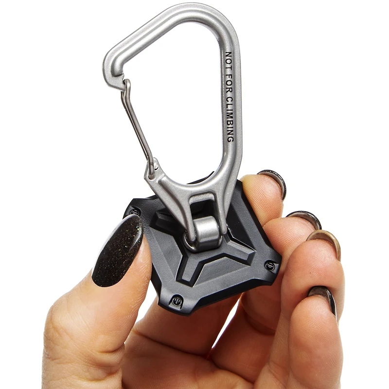 carabiner phone kickstand