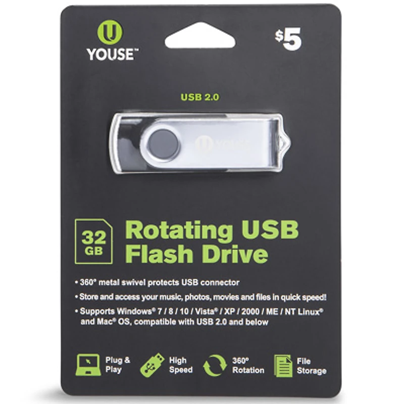 32 GB usb flash drive