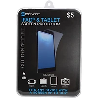 iPad and tablet screen protector- fits up to 10.5in screens