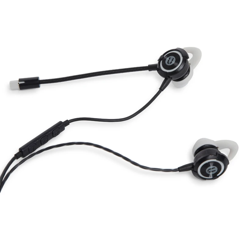 gaming earbuds with boom mic