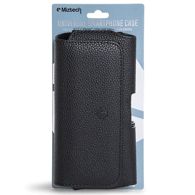 universal smartphone case w. magnetic closure