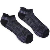 series-8 fitness guys black and gray performance low-cut socks 5-pack