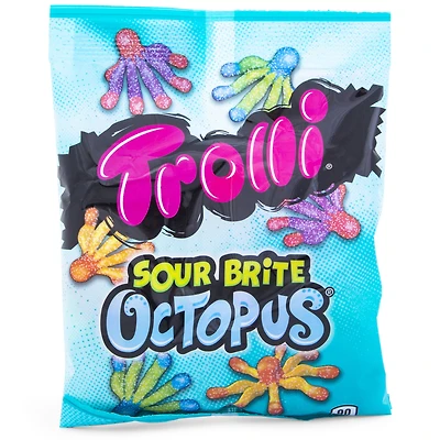 trolli sour brite octopus gummy candy 4.24oz bag