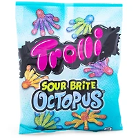 trolli sour brite octopus gummy candy 4.24oz bag