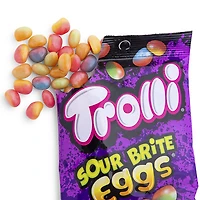 trolli sour brite eggs gummi candy 4oz bag