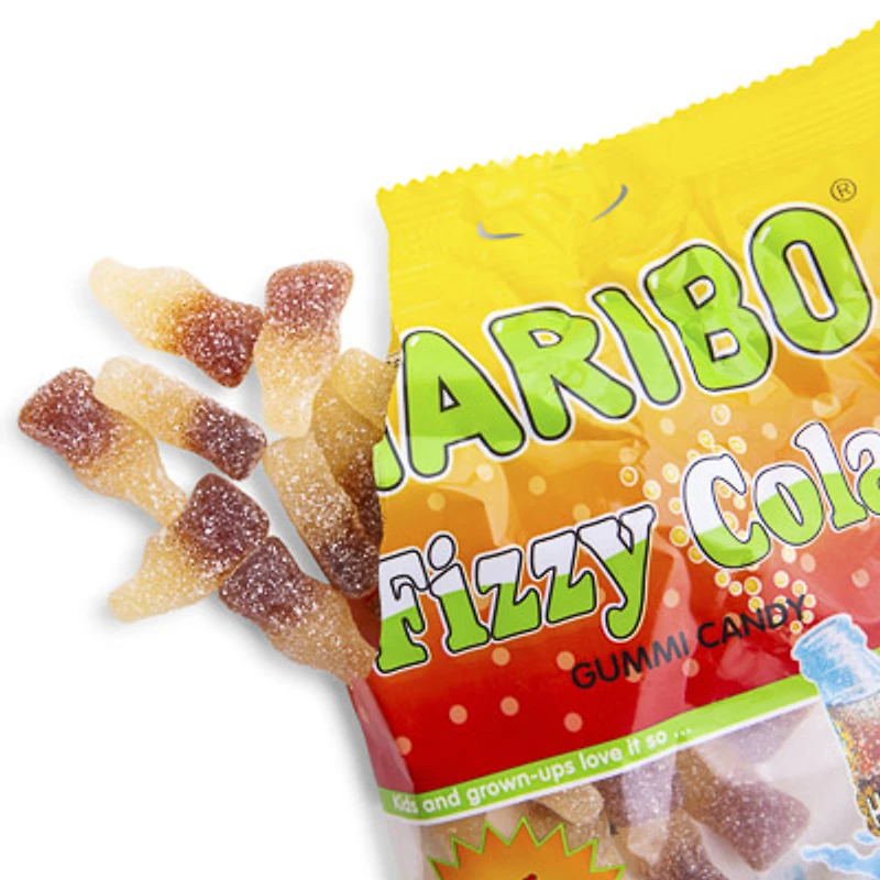 haribo fizzy cola gummi candy bag 5oz