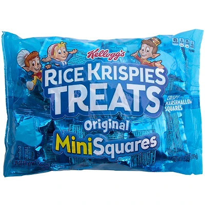 individually-wrapped rice krispies treats original mini squares 19-count bag