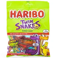 haribo twin snakes sweet and sour gummi candy