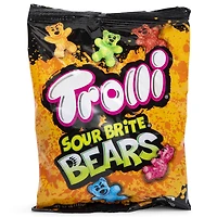 trolli sour brite bears gummi candy 4.7oz bag