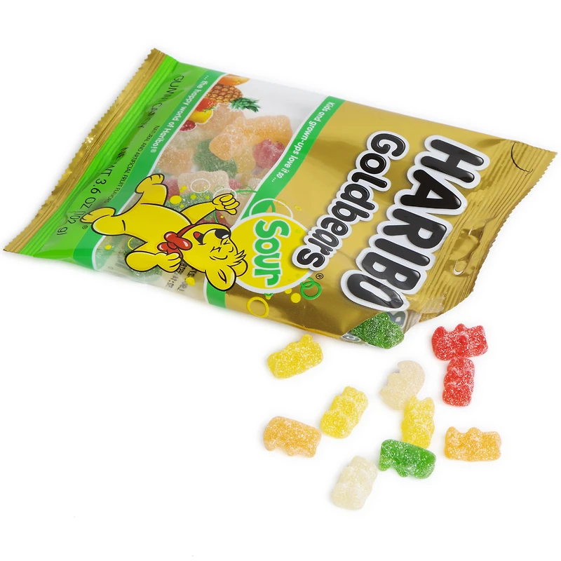 Haribo® Sour Gold-Bears® Gummi Candy 3.6oz Bag