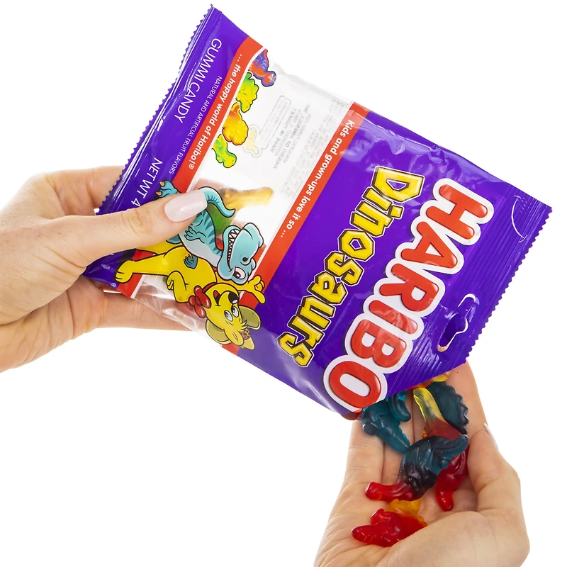 haribo dinosaurs gummi candy 4oz bag