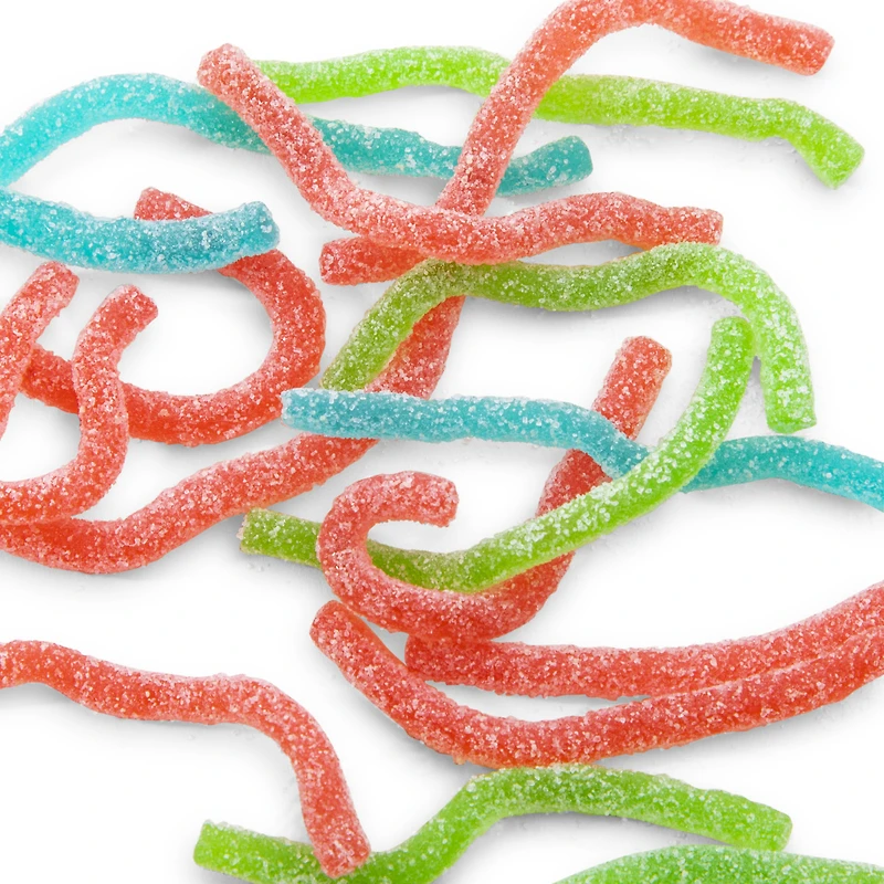 haribo sour s'ghetti gummi candy
