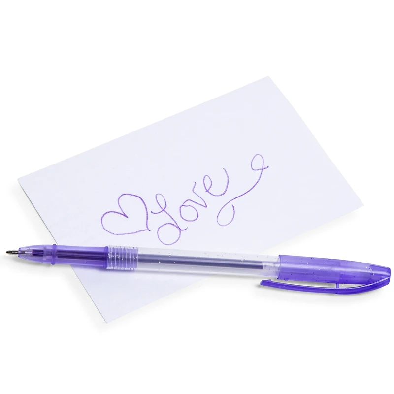 glitter gel pens 10-count