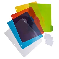 5-tab poly index divider