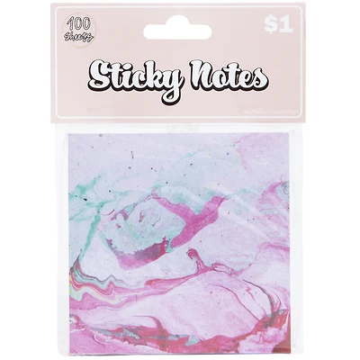 marble sticky notes 100-sheets