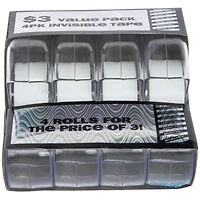invisible tape 4-pack