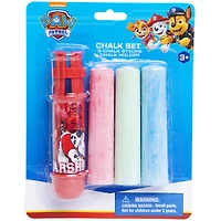 paw patrol sidewalk chalk 4-piece set