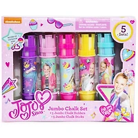 jojo siwa jumbo chalk 5-piece set