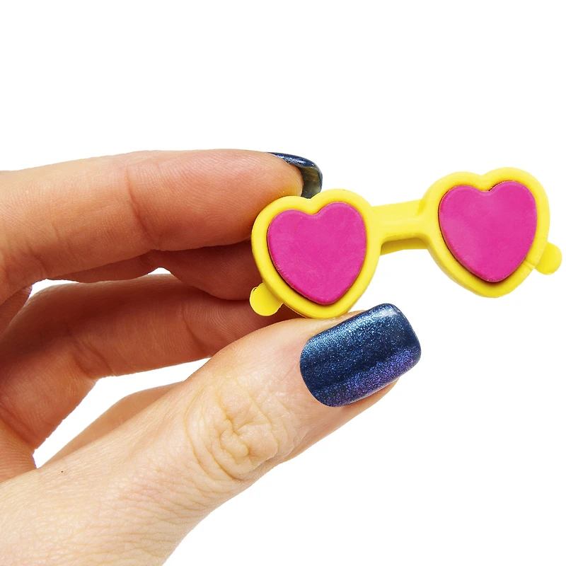 3D cute erasers 25-count set