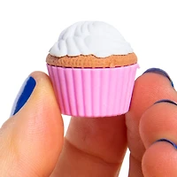 cute erasers, food mini pencil eraser, eraser set, kawaii strawberry shortcake gifts, cupcake