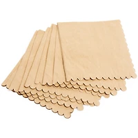 brown kraft napkins 18-count