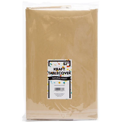 brown kraft paper tablecover 4.5ft x 9ft