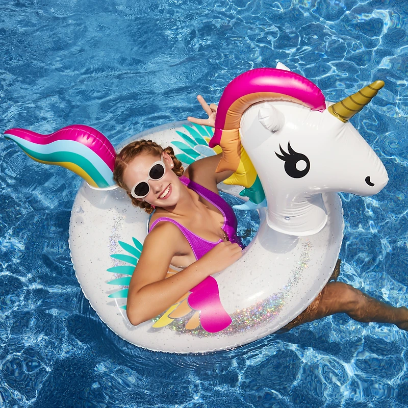unicorn pool float 35in