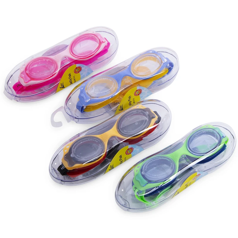 Leader® Jelly Fish Kids Swim Goggles For Ages 3 To 6