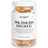 pink himalayan bath rocks 24.45oz