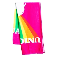 unicorn squad beach towel 30in x 60in
