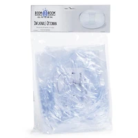 inflatable ottoman 23in x 10in