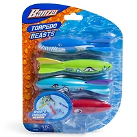 torpedo beats dive toys 4-piece