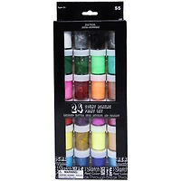 acrylic paints 24-piece set