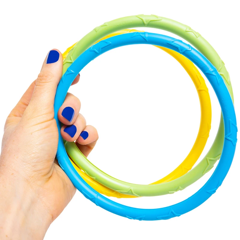 banzai pool-time dive rings 6-piece set