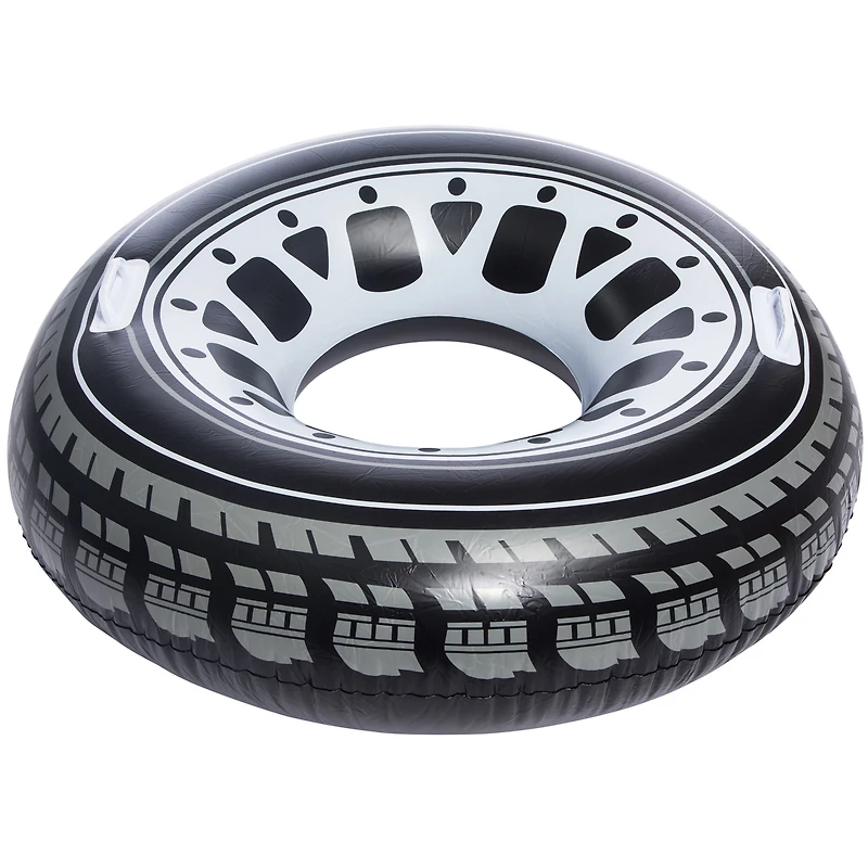 summer waves inflatable tire tube pool float 40in