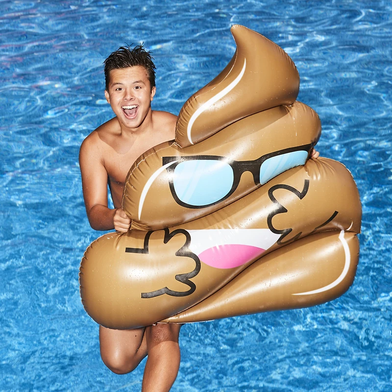 poop pool float 54in x 36in