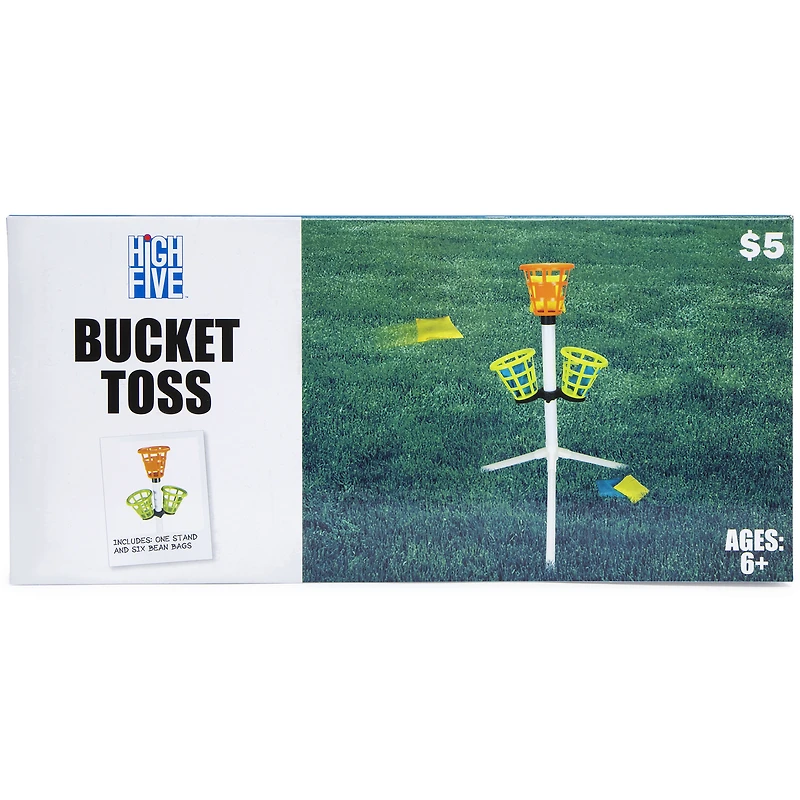bean bag bucket toss outdoor game