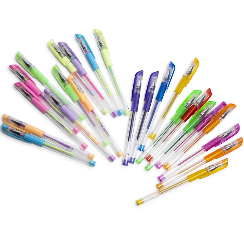 scented and swirl gel pen pack 24-count